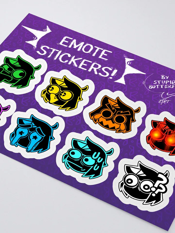 The Emote Sticker Pack Vol. 1 product image (1)