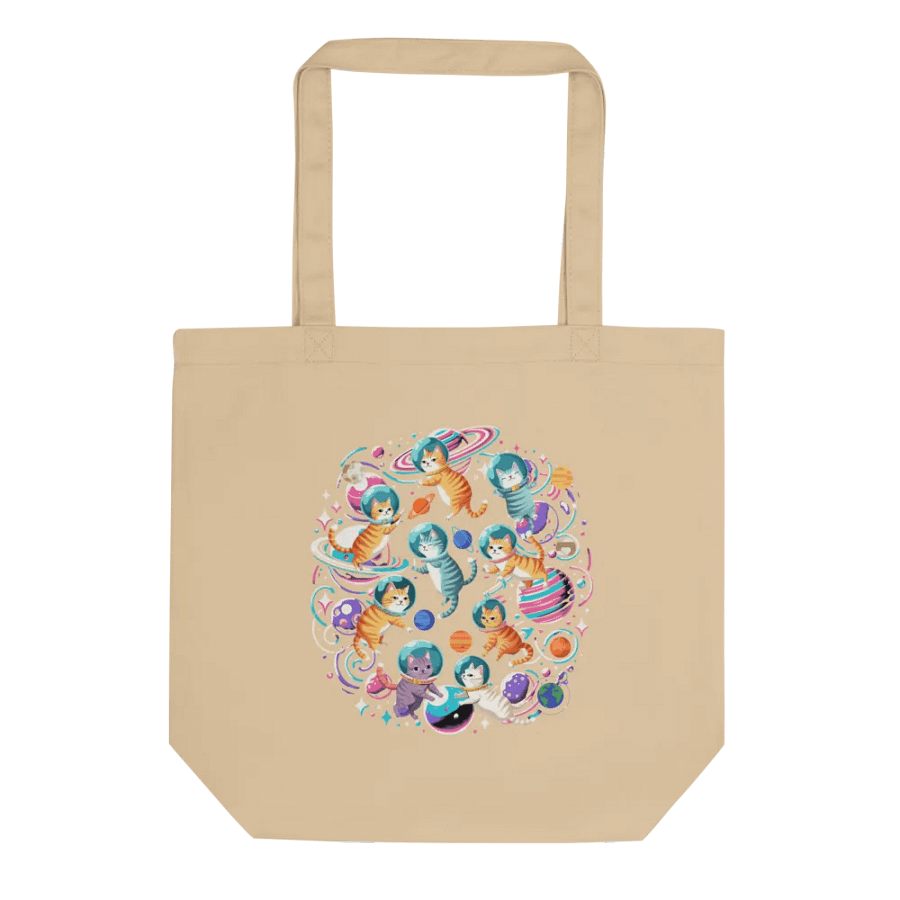 Cats In Space Eco Tote product image (1)