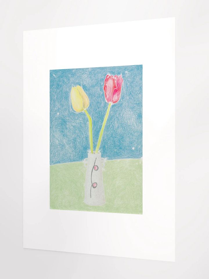 Two tulips print product image (2)