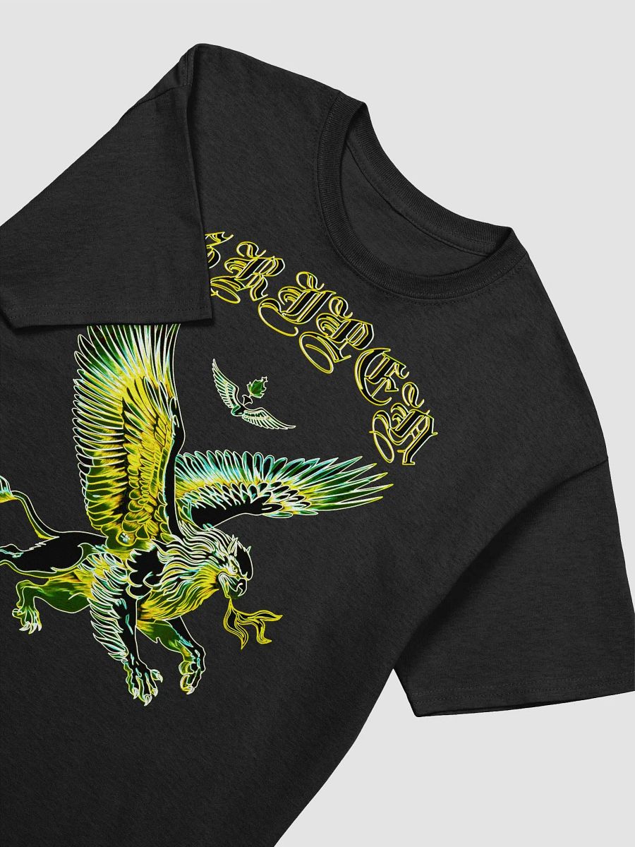 Gripen Flying Green//Griffin/Gildan Heavyweight T-Shirt by Gildan product image (3)
