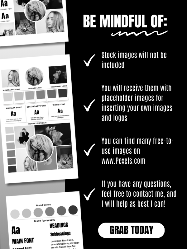 MRR/PLR Brand Board Template product image (5)