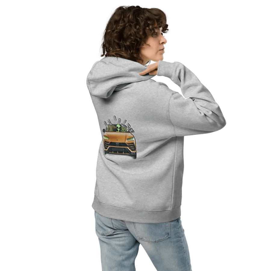 Au Alienurus Badge - Oversized Hoodie product image (7)