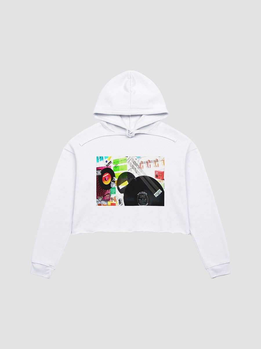 My Music Diary Cropped Hoodie product image (2)