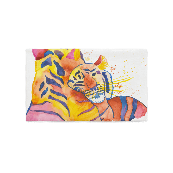 Cuddling Tigers Pillow Case product image (2)