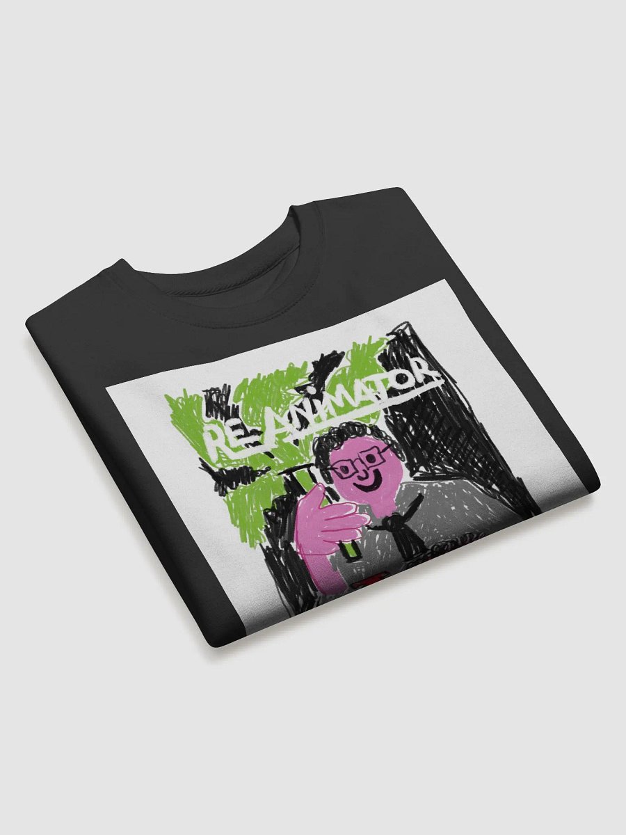 😱 "RE-ANIMATOR" CreepyKids Unisex Horror Inspired Sweater Funny 80's Movie🧪 product image (3)