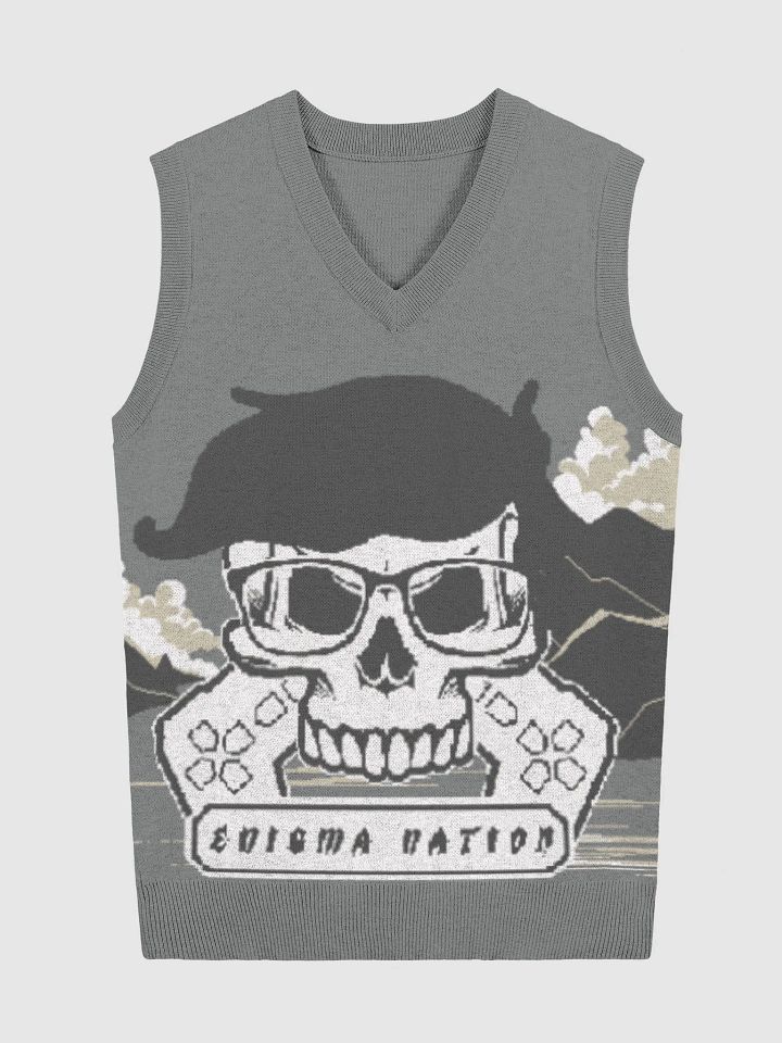 Enigma Nation Knitted V-Neck Vest 34 product image (3)