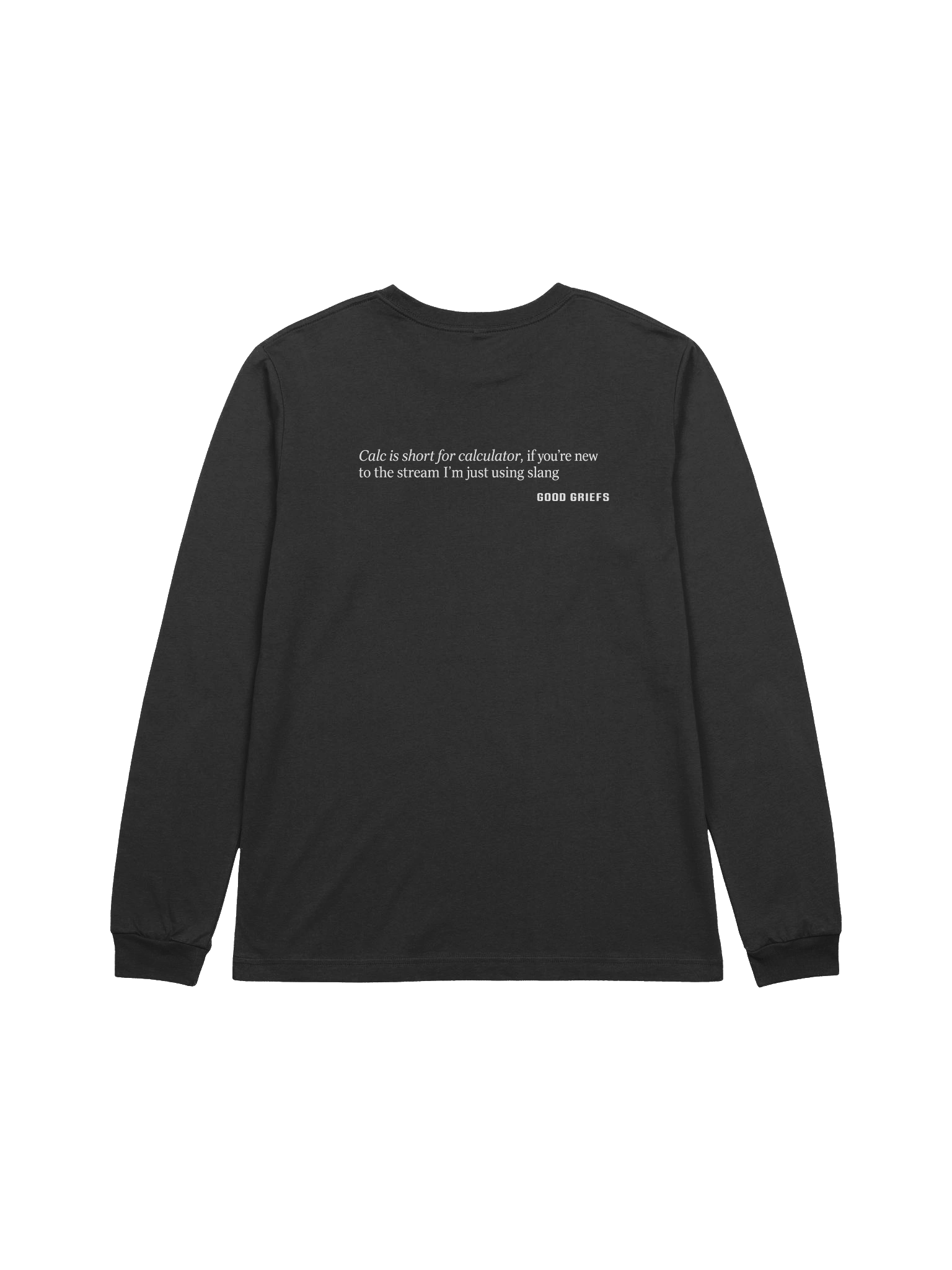 Calc is Short for... Women's Long Sleeve Shirt product image (8)