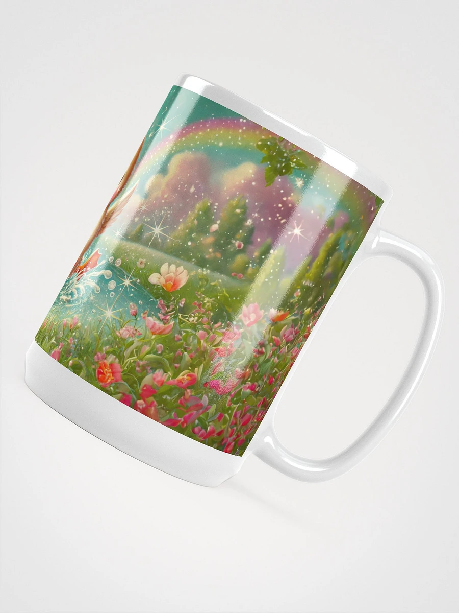 Rainbow Ducky White Glossy Mug product image (5)