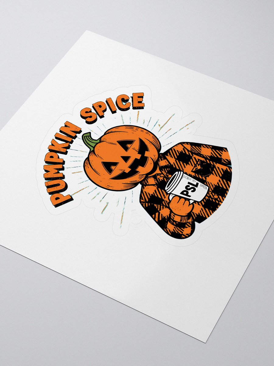 Pumpkin Spice PSL Kiss Cut Stickers product image (3)