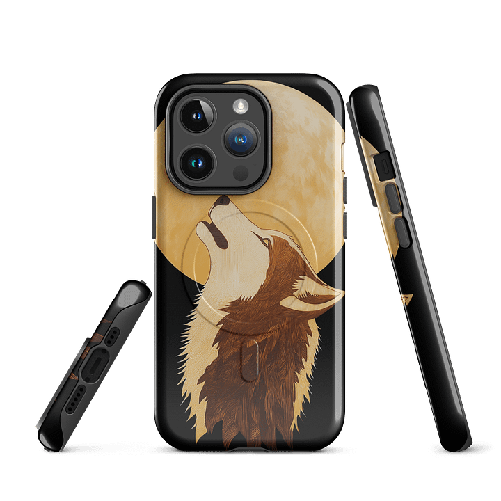 Howling Wolf iPhone® MagSafe® Tough Case product image (2)