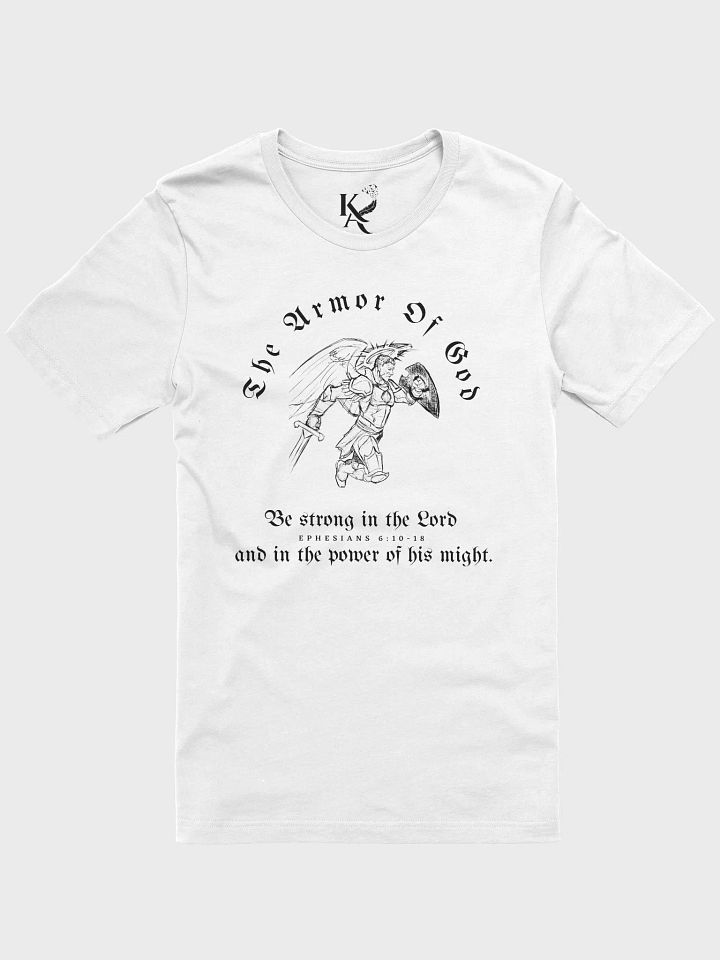 Armor of God T-Shirt (Black Design) (Unisex) product image (1)
