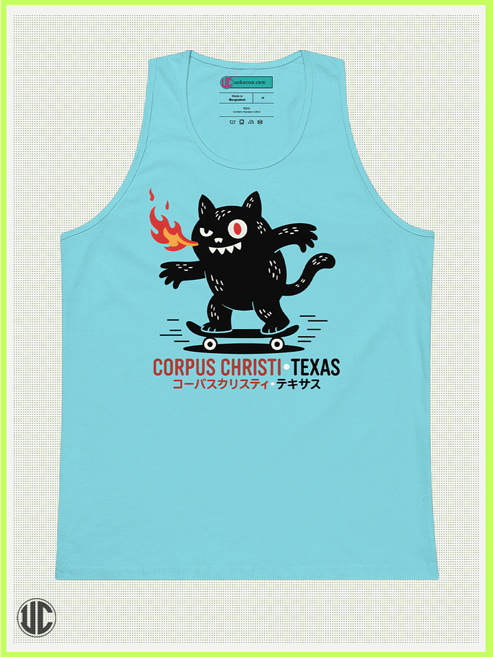 Corpus Christi Skater – Men’s Tank Top product image (1)