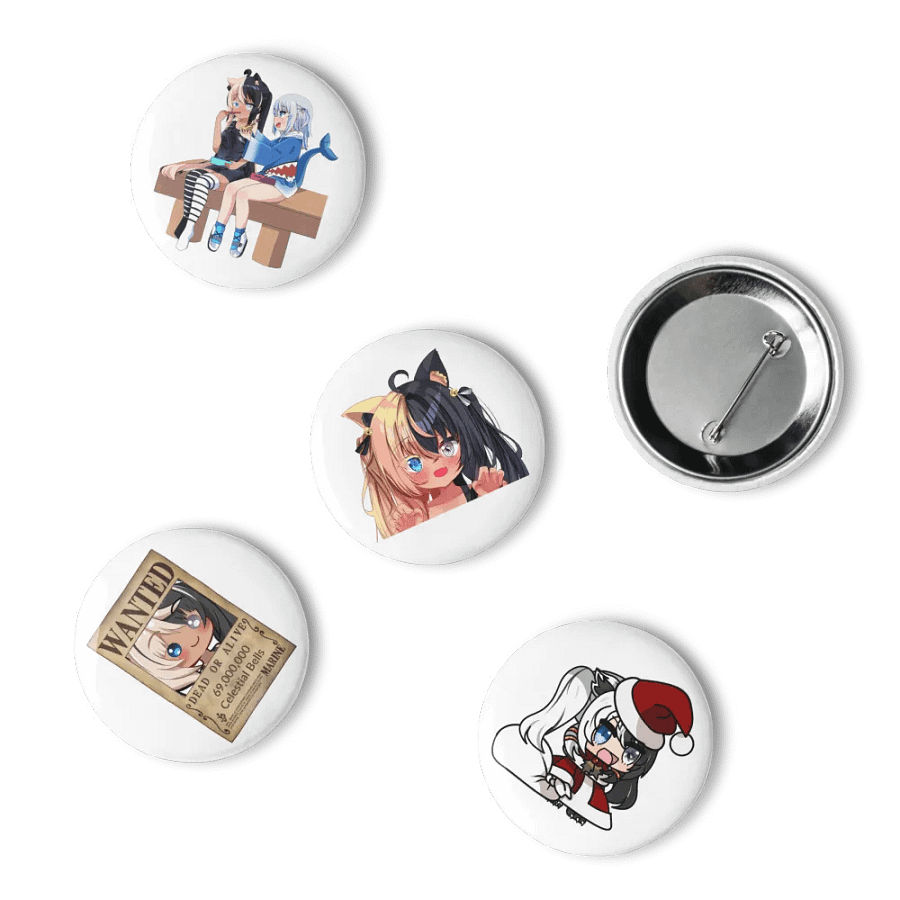 Pin Button - Limited Edition Collection #2 (White) product image (10)