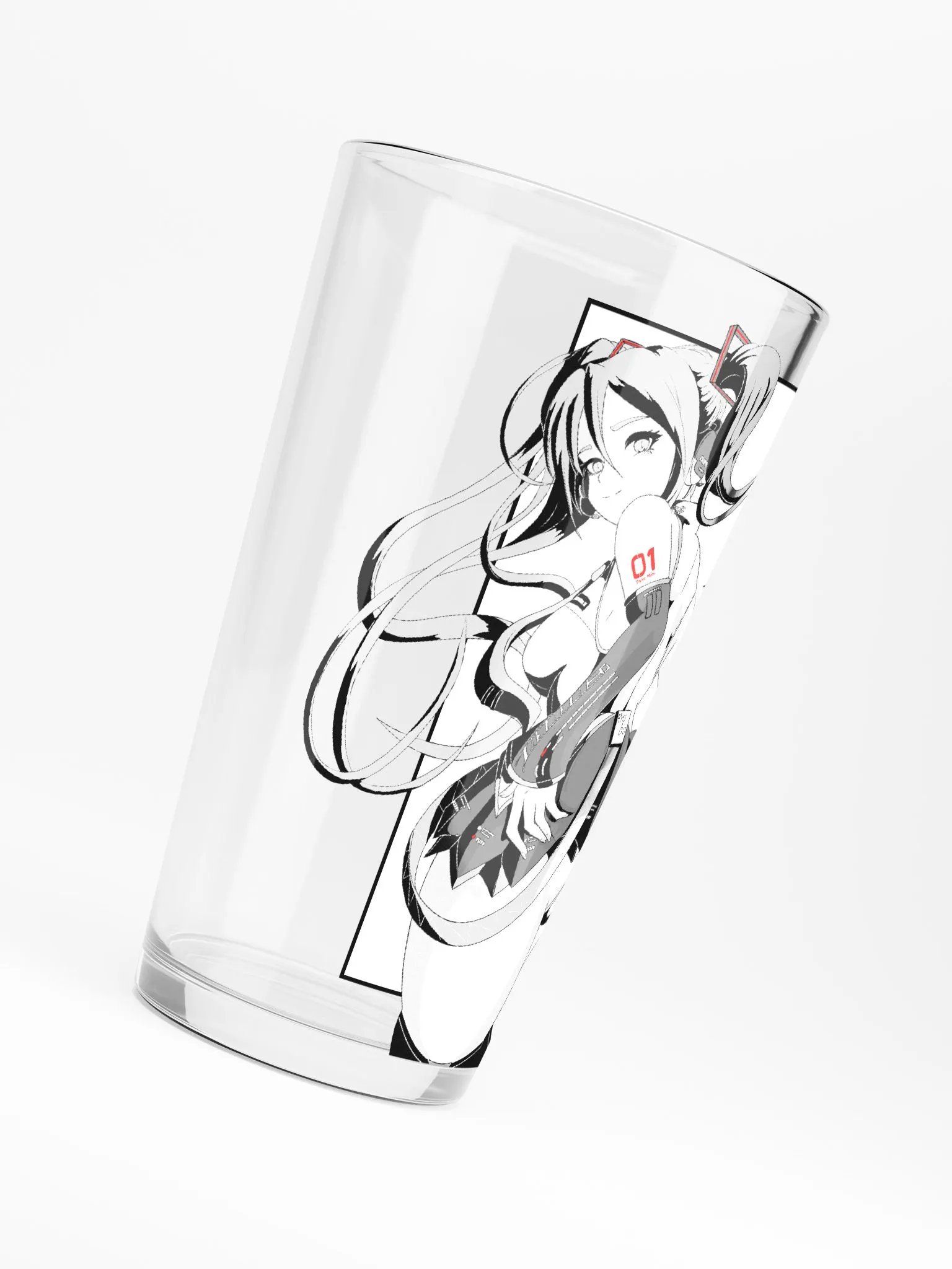 Hatsune Miku Pint Glass product image (6)