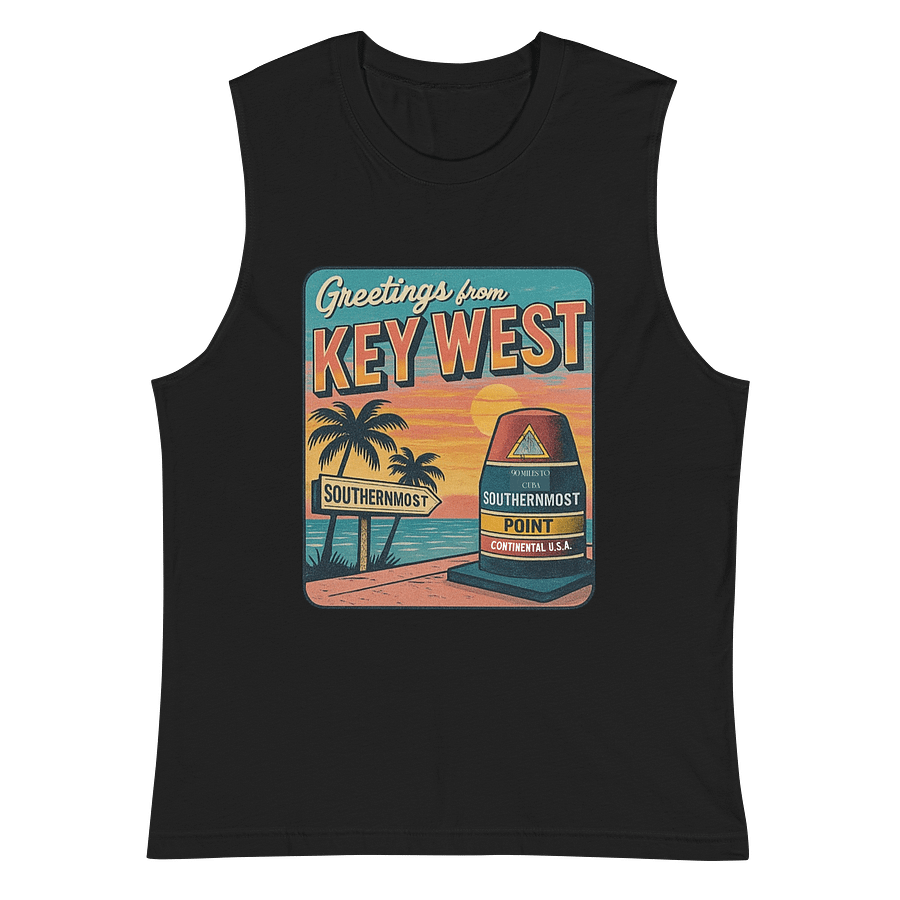 Key West Southernmost Point Men's Tank Top product image (3)