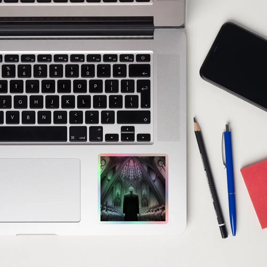 Within these Halls Holographic Sticker product image (10)