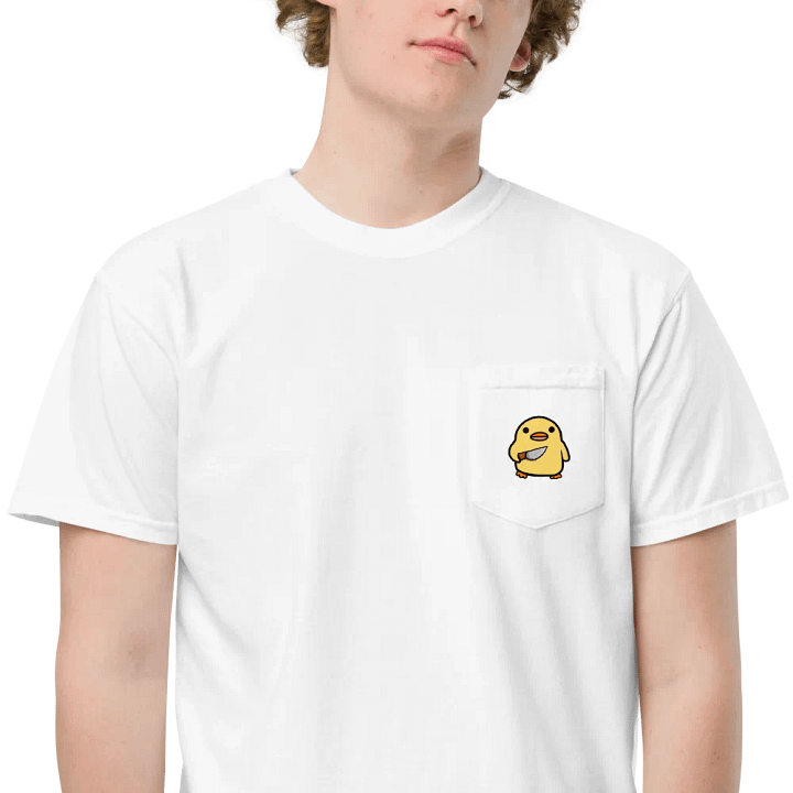 Stabby Duck Pocket Tee product image (1)