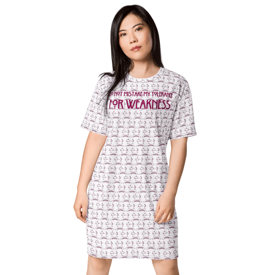 Resistors, Tolerance w/ Rainbow Cat Pattern, Tee Dresss product image (1)
