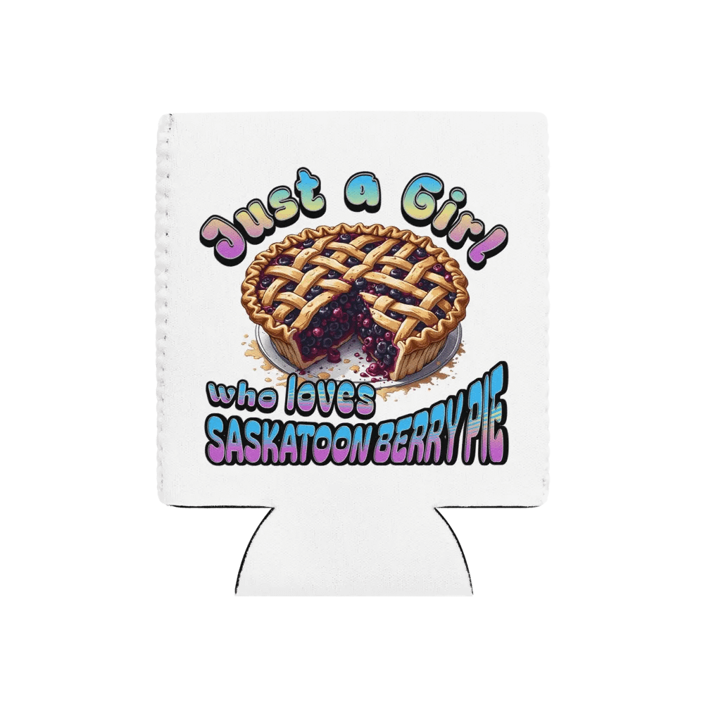 Just A Girl Who Loves Saskatoon Berry Pie Can Cooler product image (1)