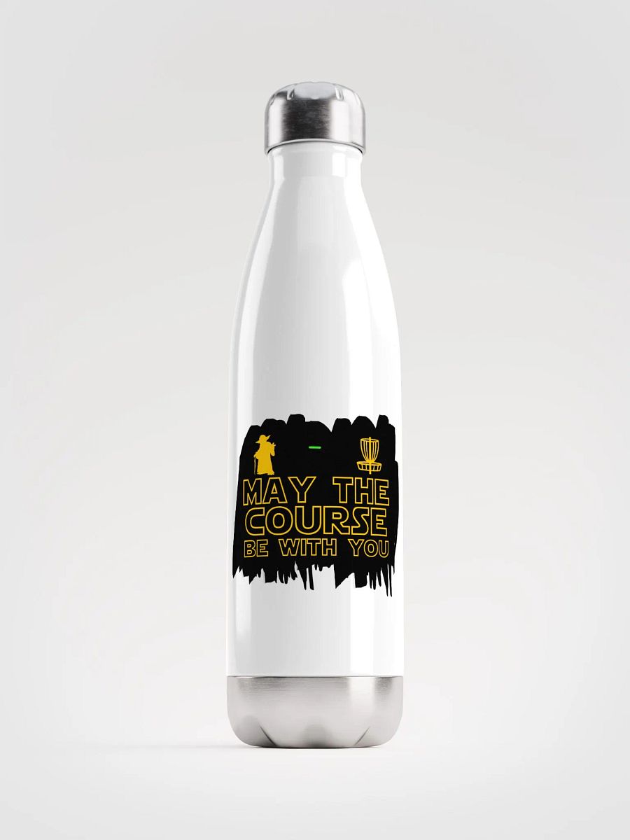 May the course be with you - steel bottle product image (1)