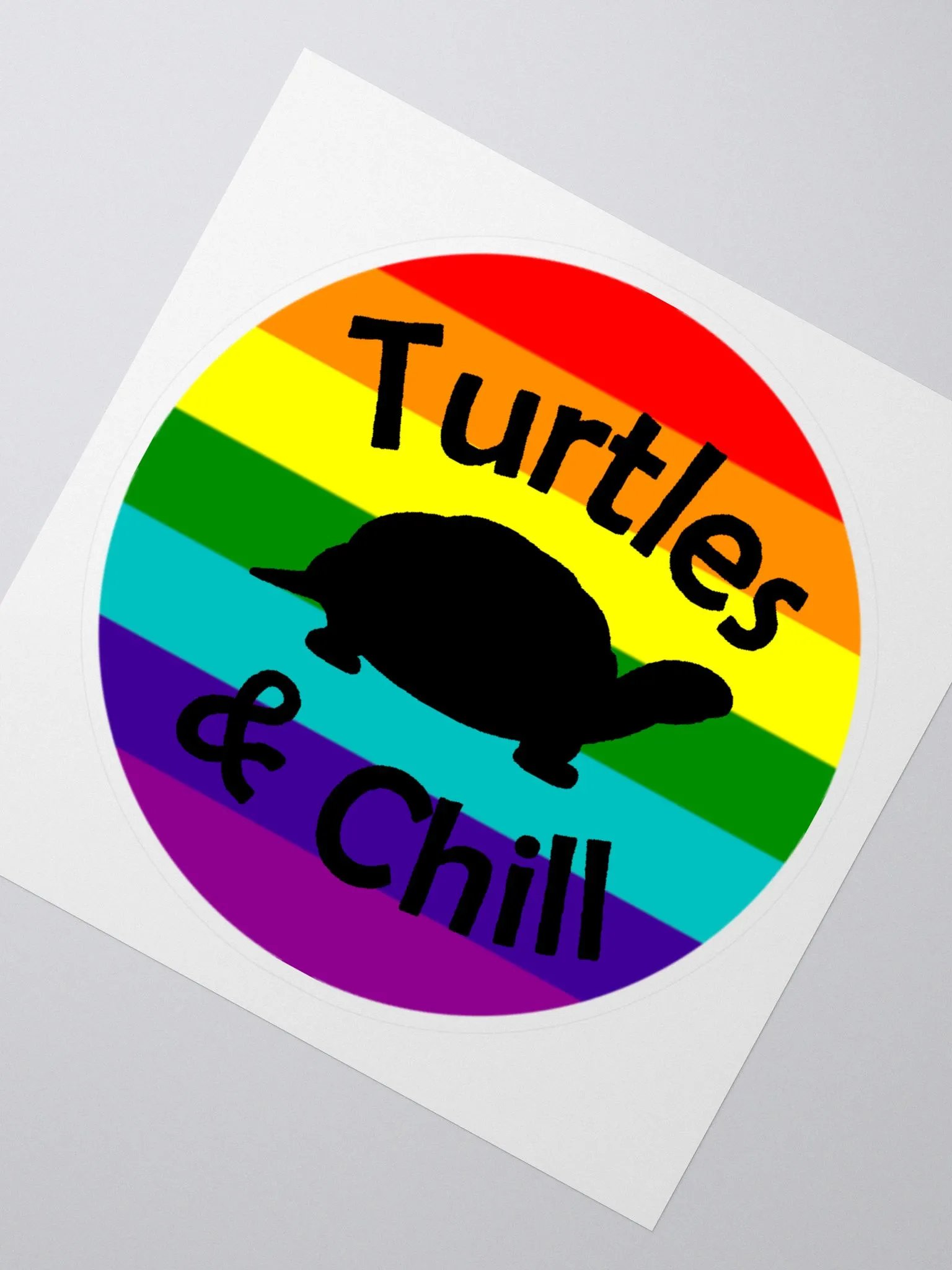 Turtle Pride Sticker product image (2)