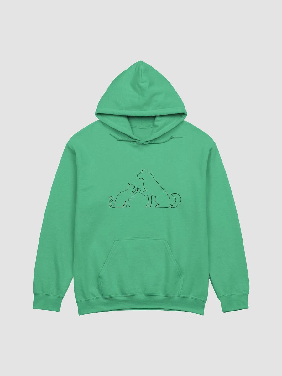Pawsome Friends Cat And Dog Hoodie product image (6)