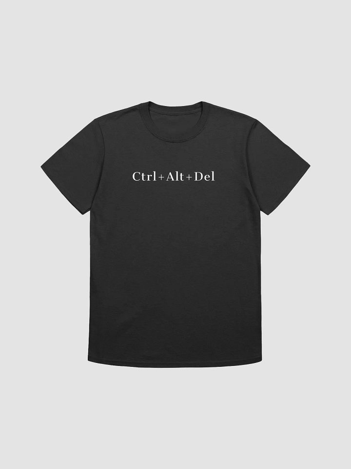 Ctl+Alt+Del Unisex Tee product image (1)