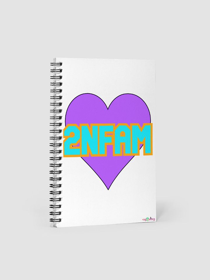 2NFAM Heart Notebook product image (1)