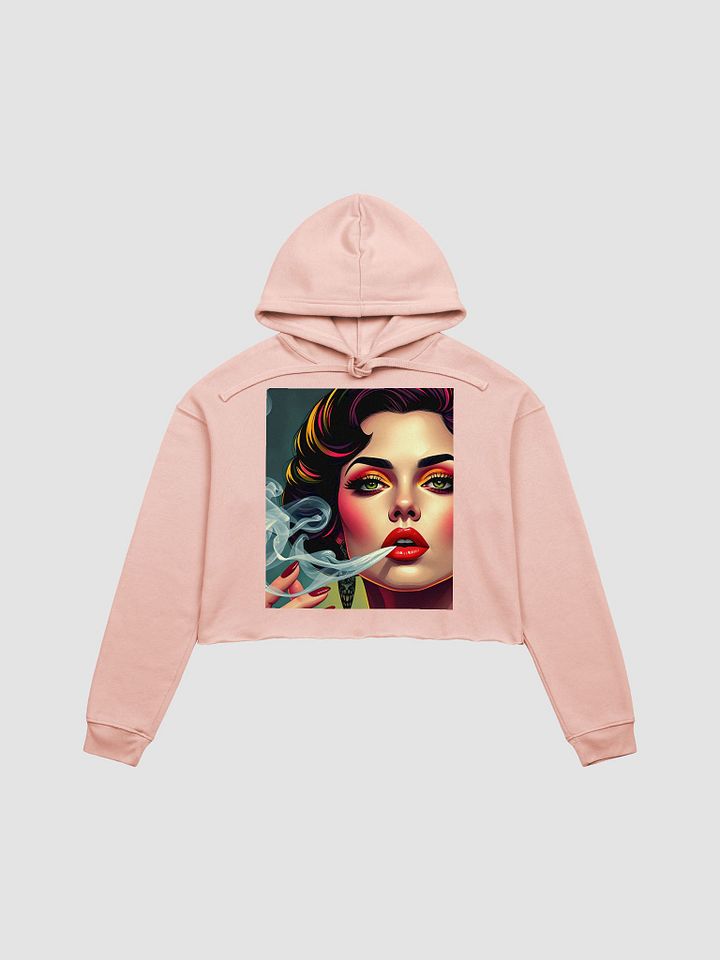Cozy Chic: Bella+Canvas Fleece Crop Hoodie product image (1)