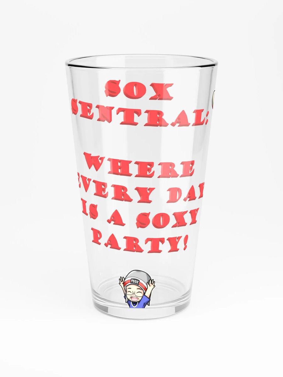 The Soxy Party Pint Glass product image (3)