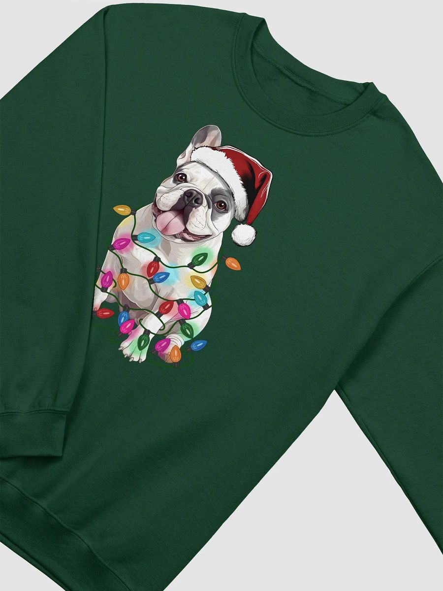 Funny French Bulldog(Pied) Christmas Sweatshirt product image (9)