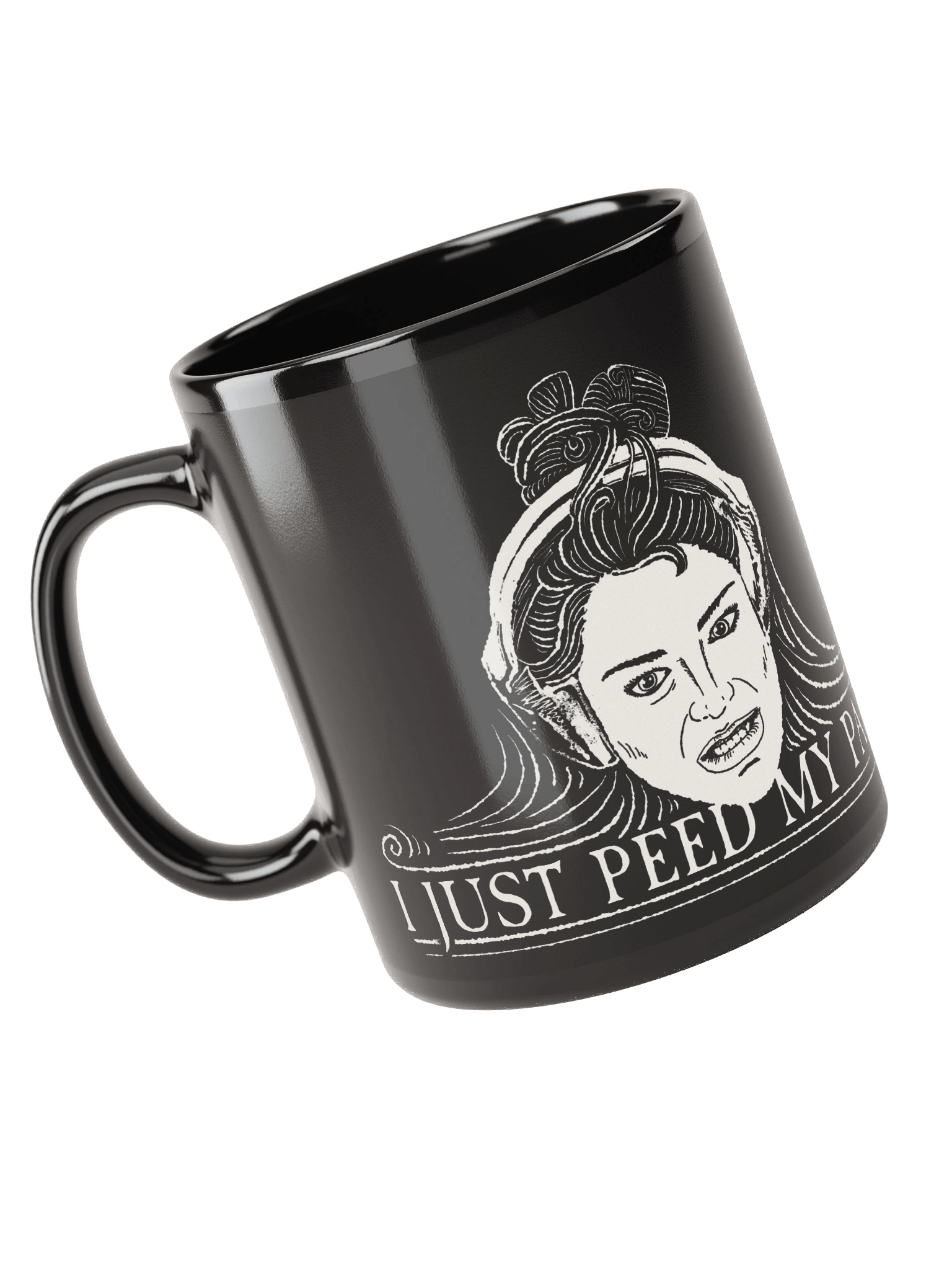 I JUST PEED MY PANTS Swalloween mug product image (1)