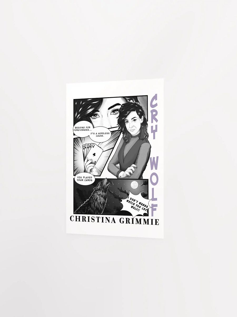 Cry Wolf Comic Poster product image (2)