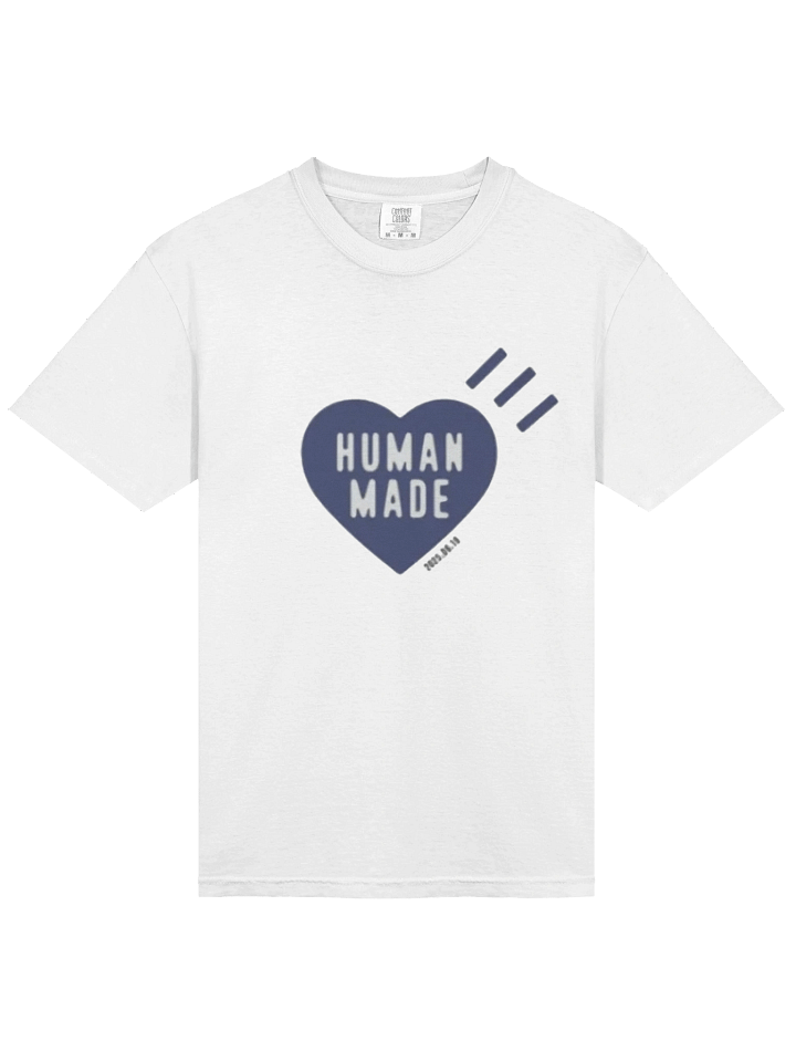 Human Made T-Shirt Heart Blue product image (1)