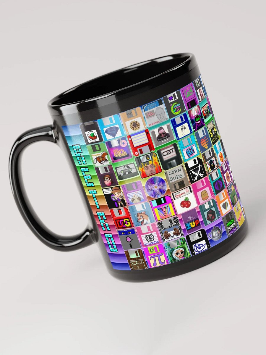 Floppy Project Mug (black) product image (3)