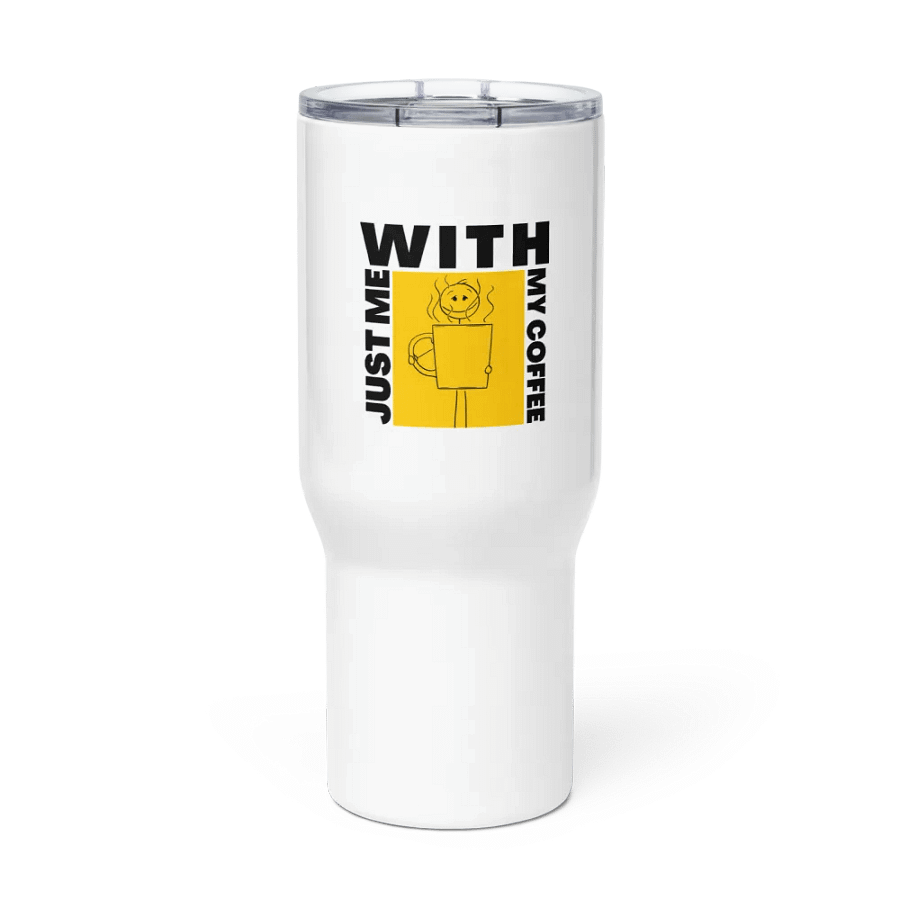 Smile On the Go - Large Coffee Mug Travel Companion product image (1)