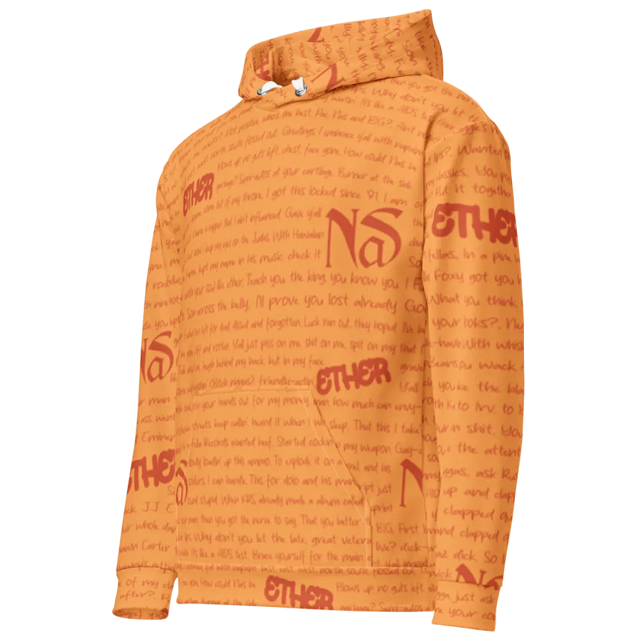 Ether - Nas - Orange - Unisex Hoodie product image (1)