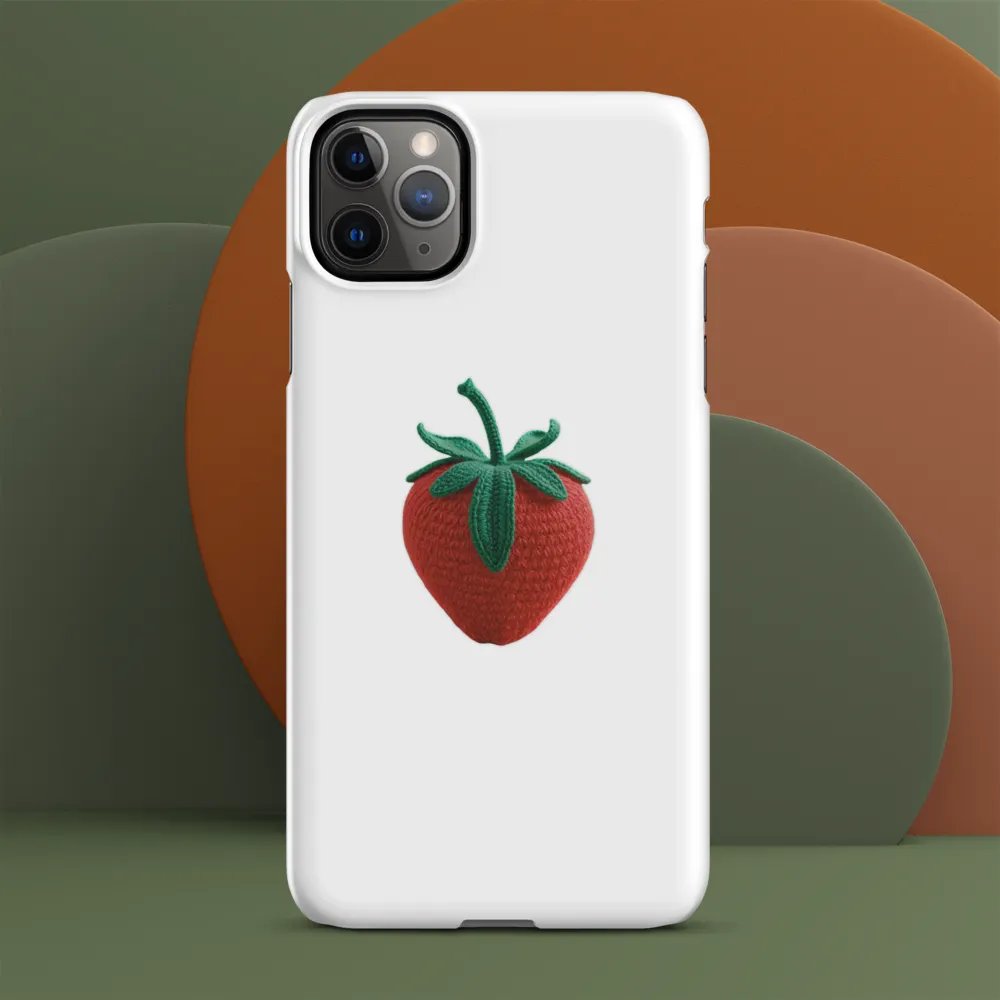 CosyAvocado Snap Case for iPhone Strawberry #1 product image (55)