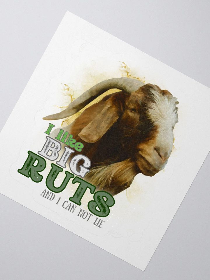 I like big ruts KISS Cut Stickers product image (1)