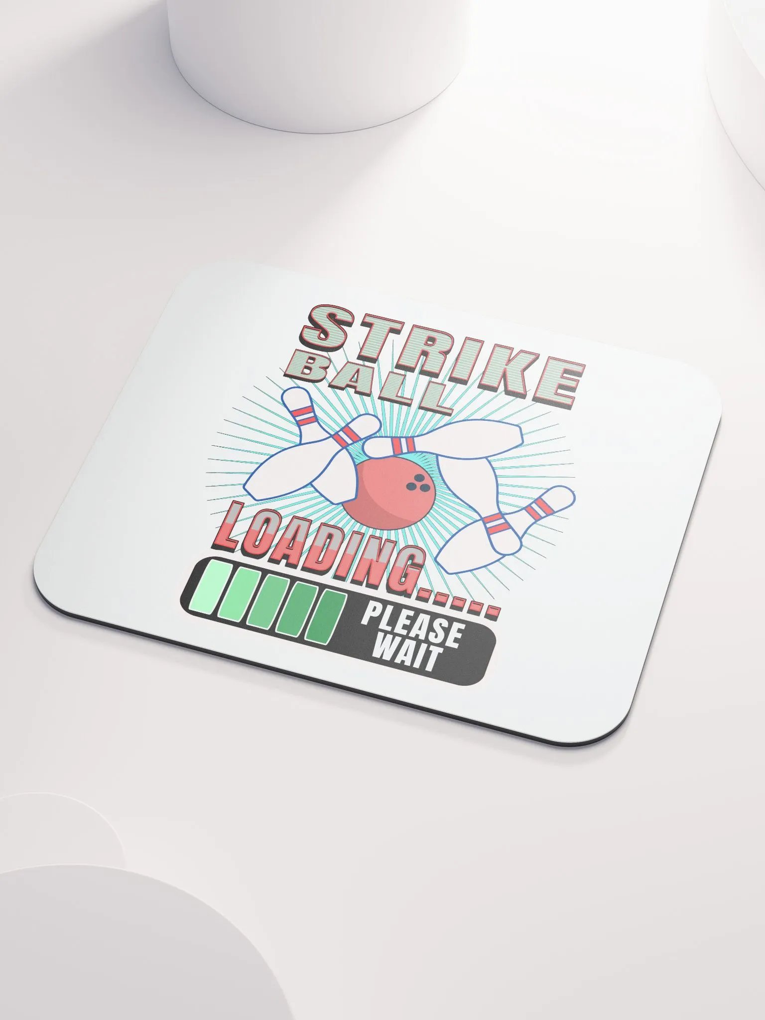 Strike Ball Loading Bowling Mouse Pad product image (3)
