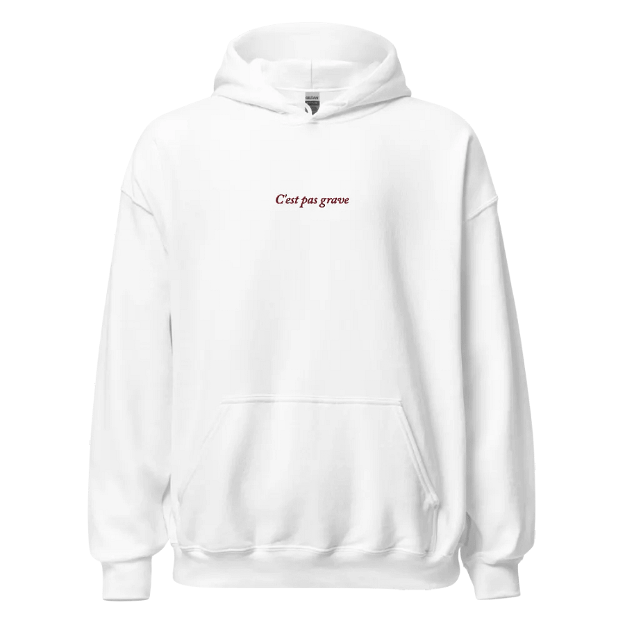 C'est pas grave Hoodie product image (1)