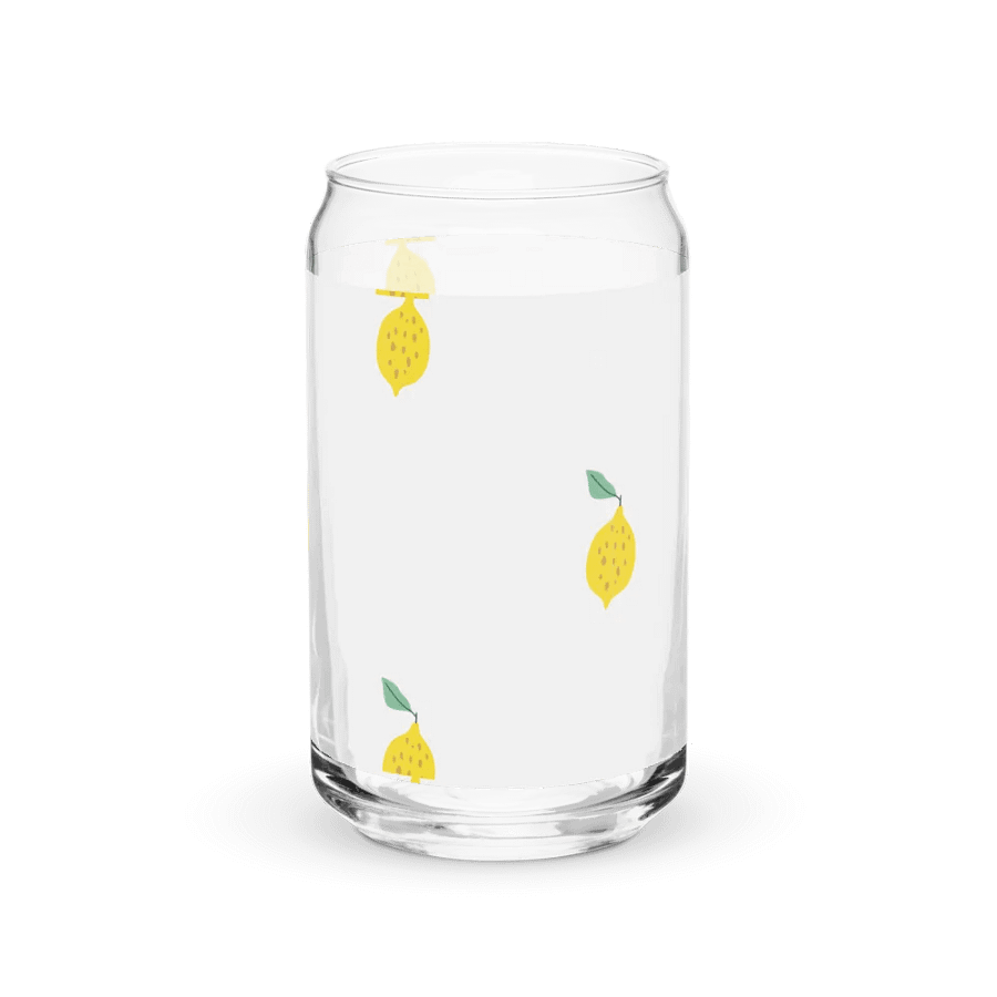 Lemon Zest Can-Shaped Glass product image (7)
