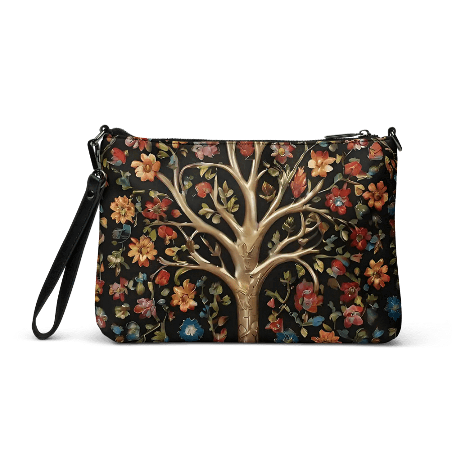 Golden Tree Blossom Crossbody Bag product image (2)