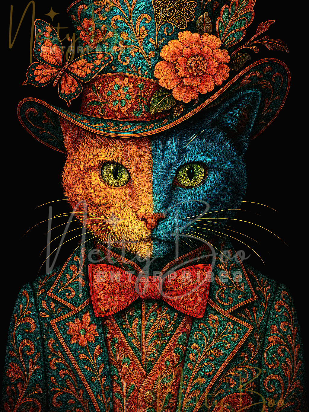 Majestic Muse: The Dapper Dreamcat product image (1)
