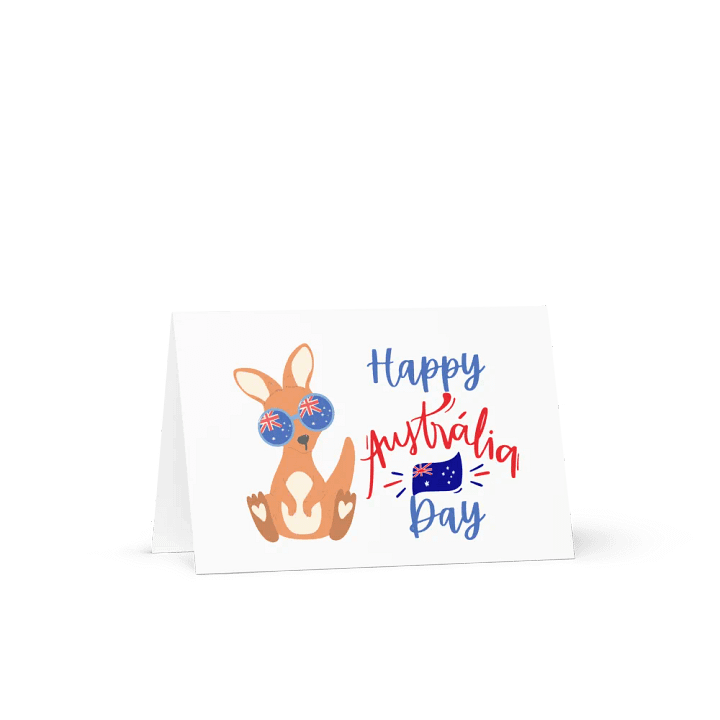 Happy Australia Day Greetings Card, Australia Day Card product image (2)
