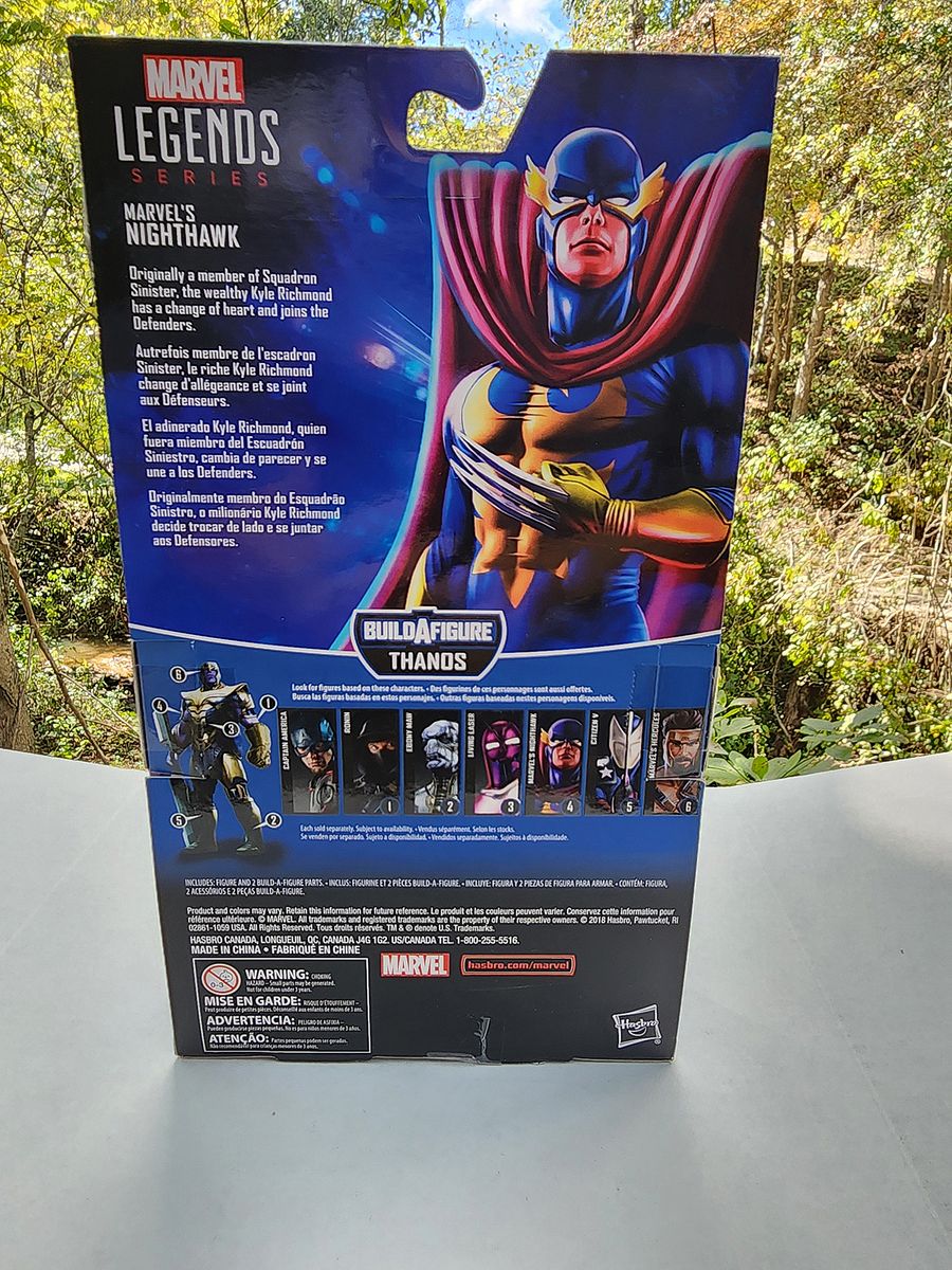 Nighthawk Marvel Legends Build-A-Figure - New in Box product image (5)