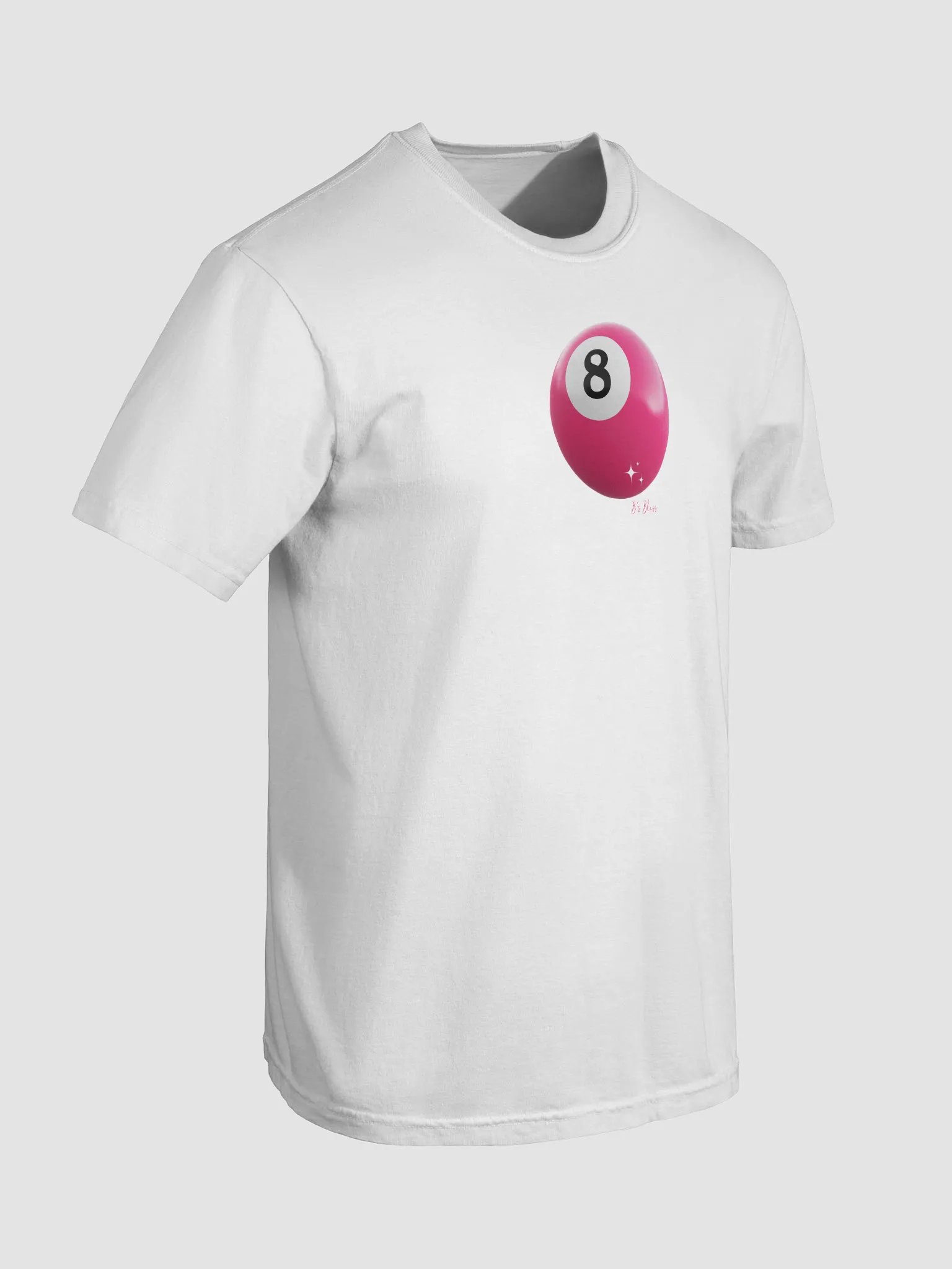 Comfort Colors Pink 8 Ball Shirt product image (7)