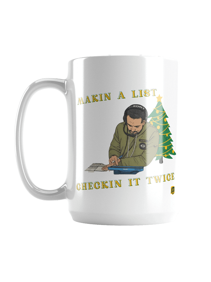 Makin' a List White Glossy Mug product image (1)