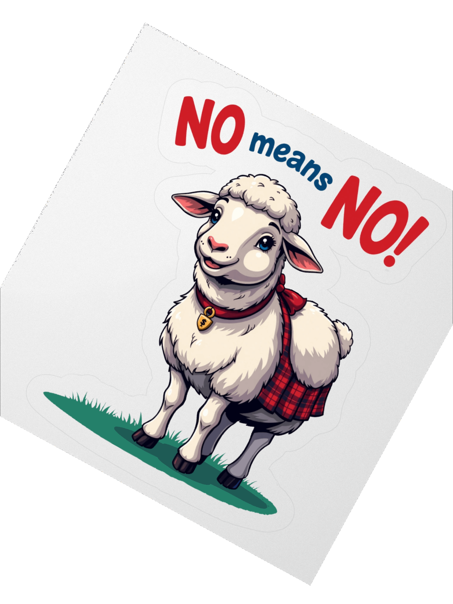 Empowerment Sheep Kiss Cut Stickers product image (4)