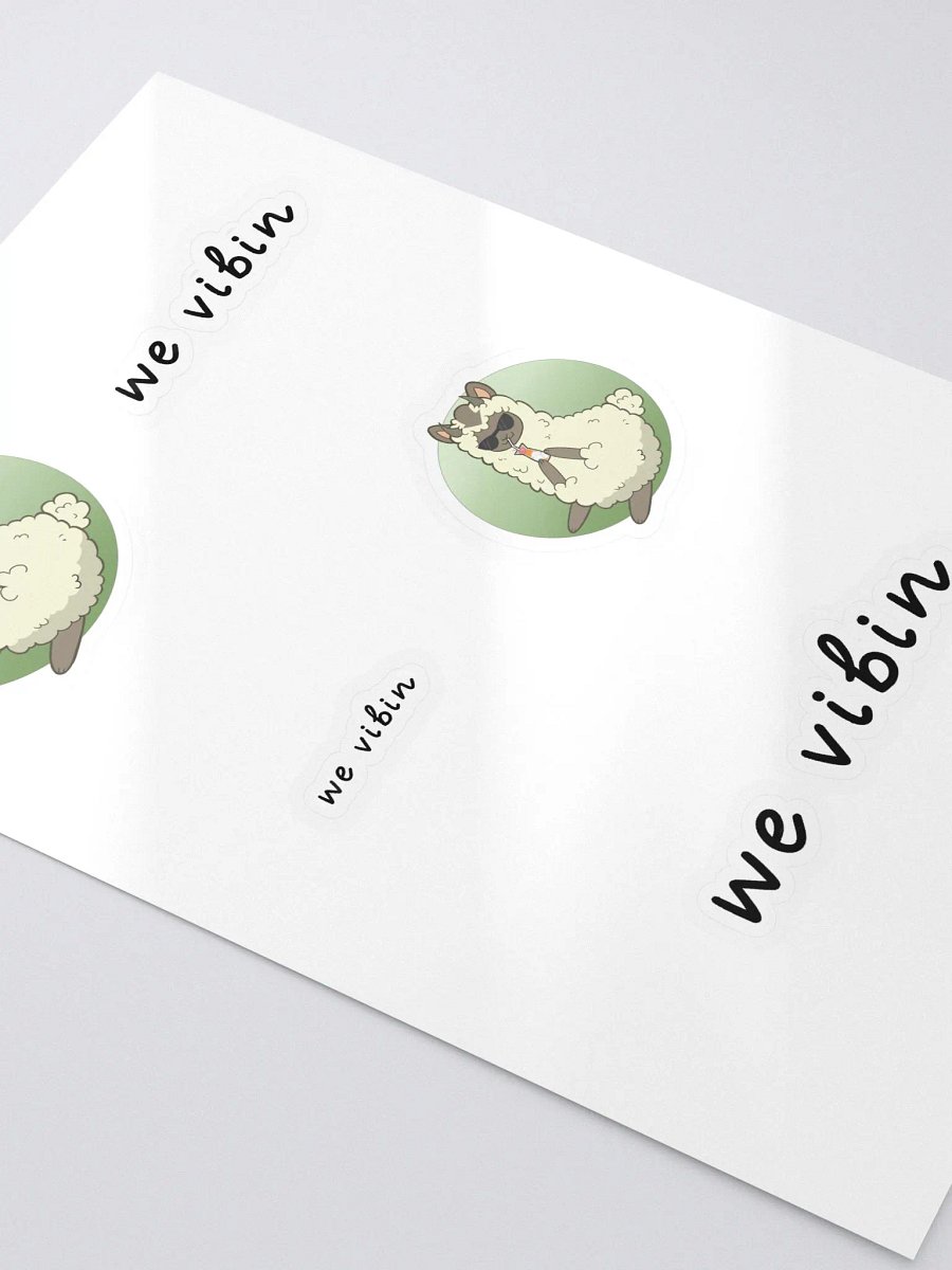 alpacas vibin stickers product image (3)